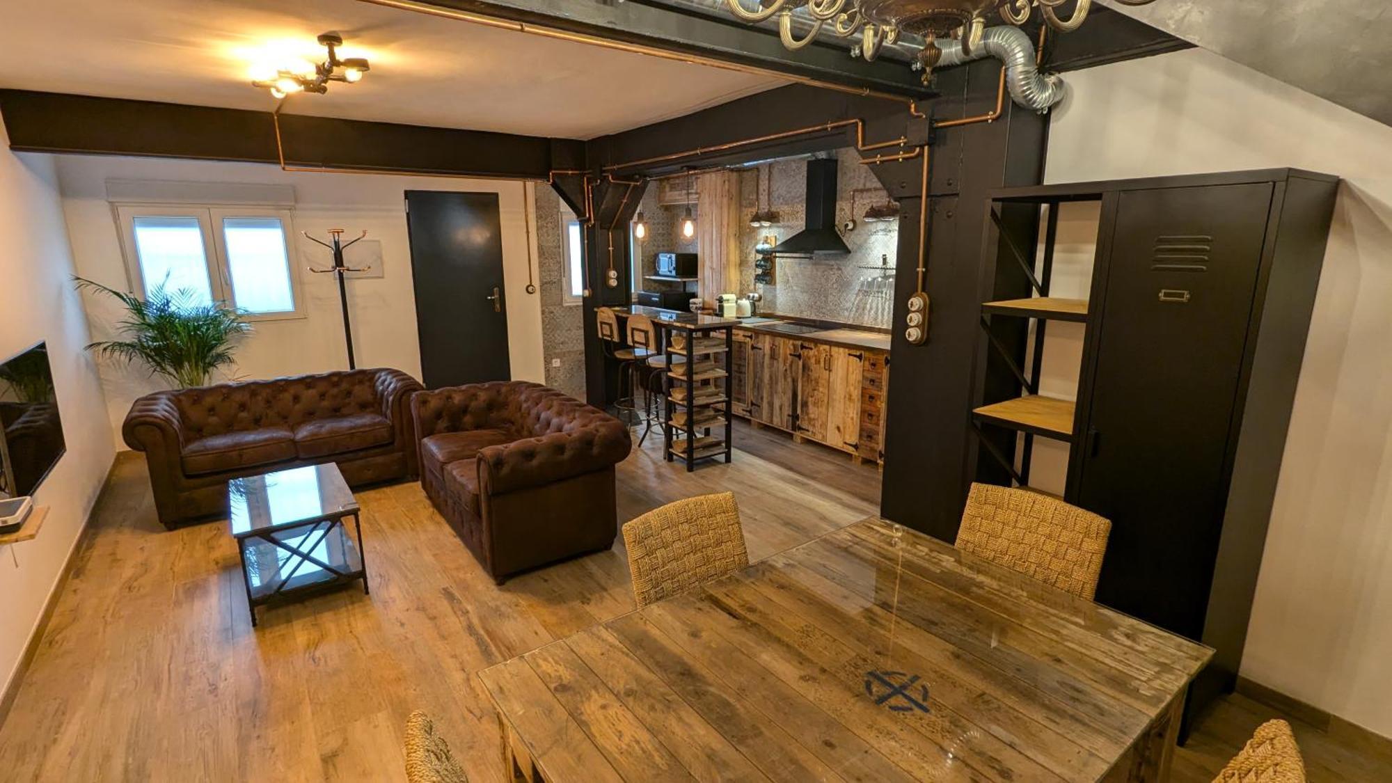Loft Duplex La Industrial Playa Apartment Кадис Екстериор снимка